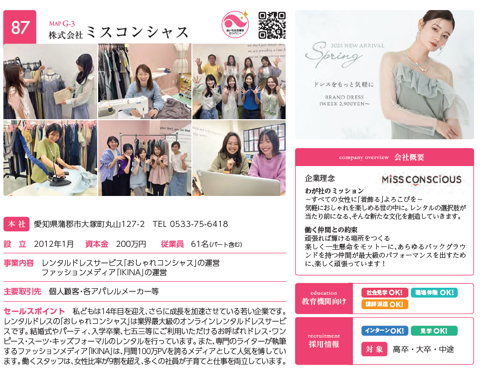 株式会社ミスコンシャス